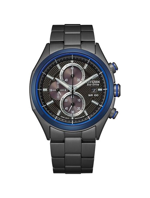 Citizen Eco-Drive Men's Black Dial Chronograph Watch