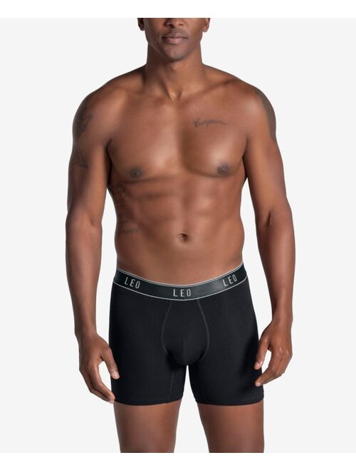 LEO Men's Mid-Length Boxer Brief