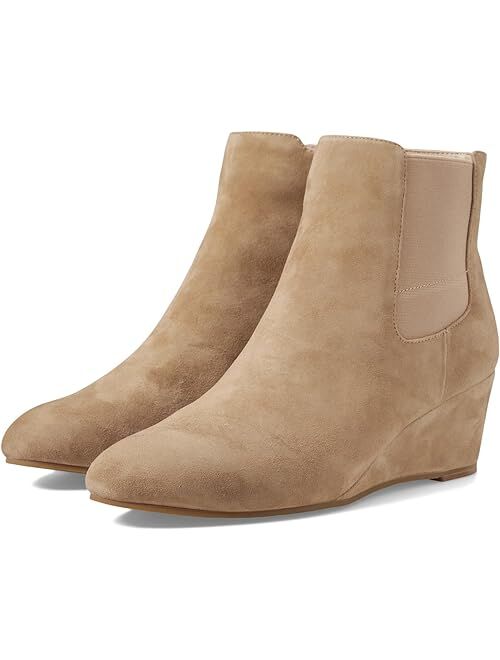 Pelle Moda Erla Point Toe Side Zip High Ankle Booties