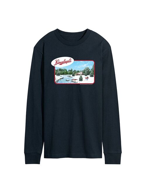 licensed character Men's Leinenkugels Vanilla Porter Long Sleeve Graphic Tee