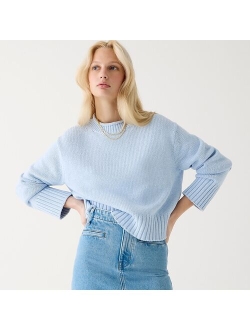 Rollneck™ sweater in stripe