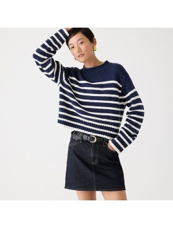 Rollneck™ sweater in stripe