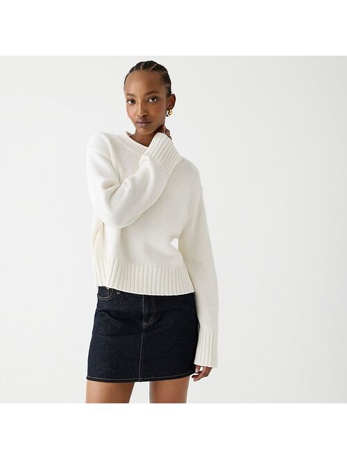 J.Crew Rollneck&trade; sweater in stripe