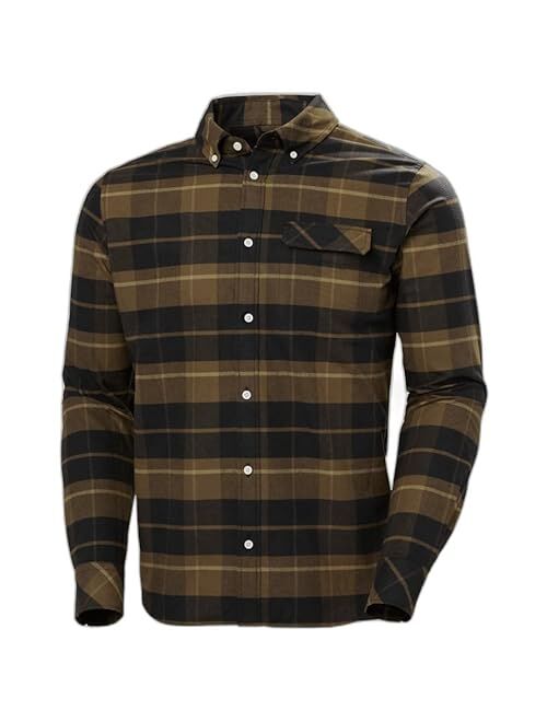 Helly Hansen 62923_101 Men's Classic Flannel Check Long Sleeve Shirt