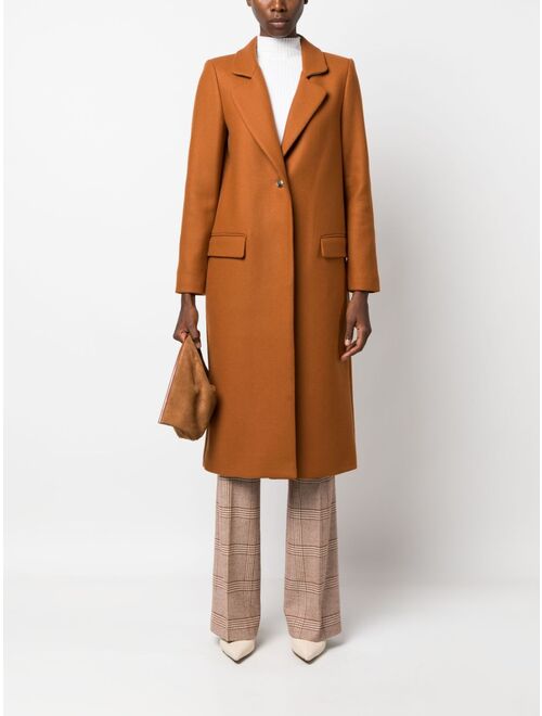 TWINSET single-breasted belted coat