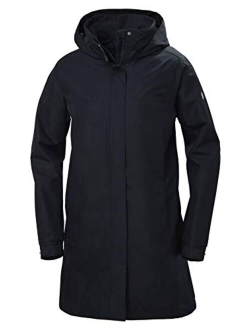 62648 Women's Aden Waterproof Breathable Hooded Long Rain Jacket