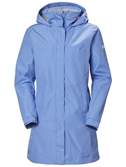 62648 Women's Aden Waterproof Breathable Hooded Long Rain Jacket