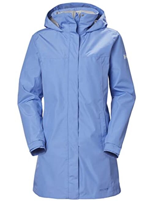 Helly Hansen 62648 Women's Aden Waterproof Breathable Hooded Long Rain Jacket