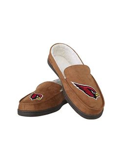 FOCO Men's NFL Football Team Logo Moccasin Slippers