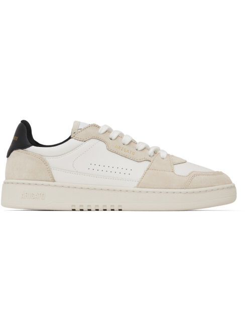 AXEL ARIGATO White & Beige Dice Lo Sneakers