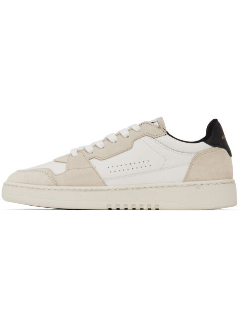 AXEL ARIGATO White & Beige Dice Lo Sneakers