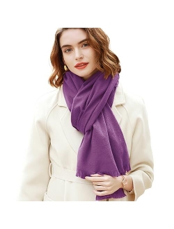 RIIQIICHY Pashmina Shawl Wraps for Women Scarf for Wedding Large Winter Scarves Soft Shawls and Wraps for Evening Dresses