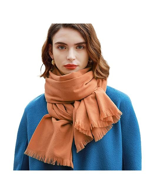 RIIQIICHY Pashmina Shawl Wraps for Women Scarf for Wedding Large Winter Scarves Soft Shawls and Wraps for Evening Dresses