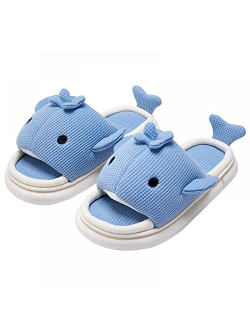 Gaolinci Cartoon Animal Shape Slippers, Womens Four Seasons Home Linen Slippers