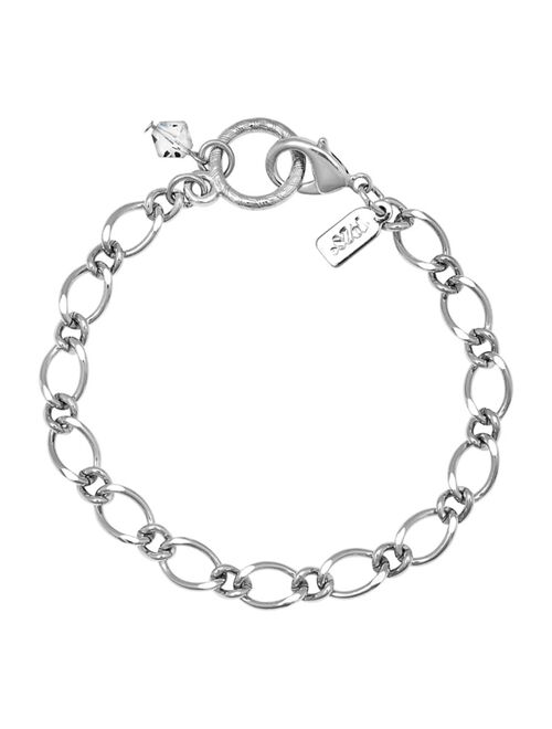 2028 Pewter Charm Holder Bracelet