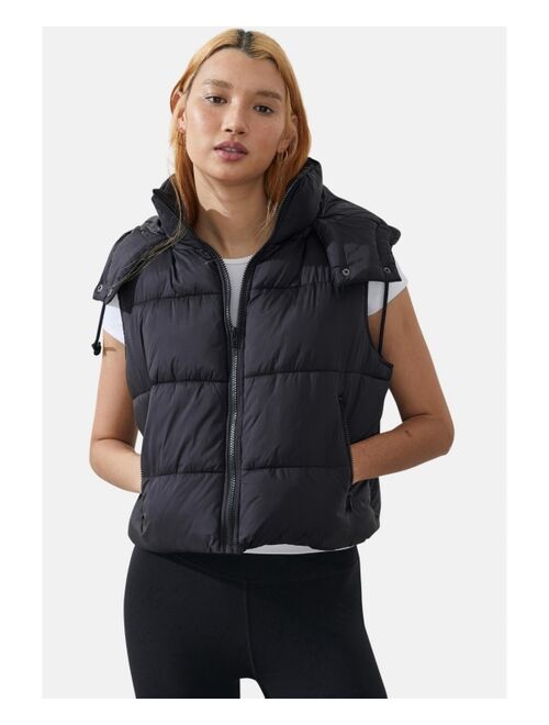 COTTON ON Women's The Mother Hooded Puffer Vest 2.0 Jacket