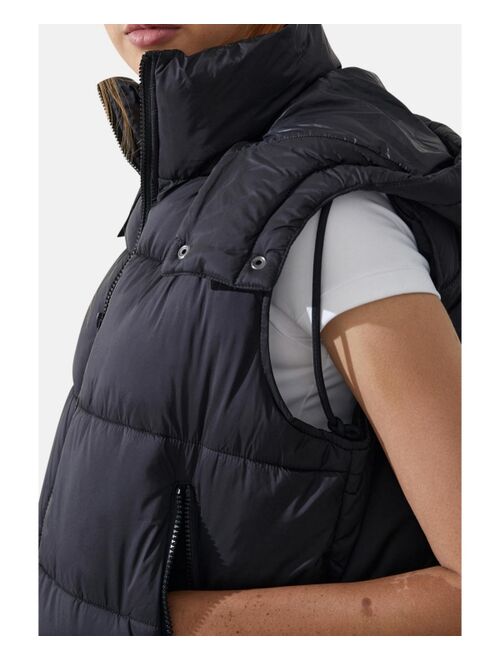 COTTON ON Women's The Mother Hooded Puffer Vest 2.0 Jacket