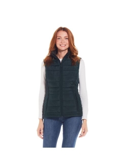 Women's Weathercast Plush Lined Puffer Vest