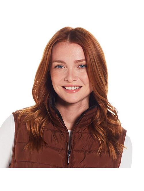 Women's Weathercast Plush Lined Puffer Vest