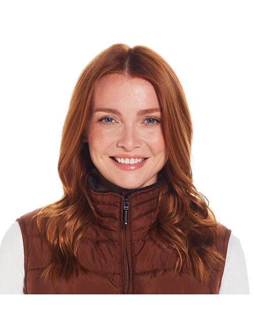 Women's Weathercast Plush Lined Puffer Vest