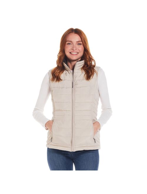 Women's Weathercast Plush Lined Puffer Vest