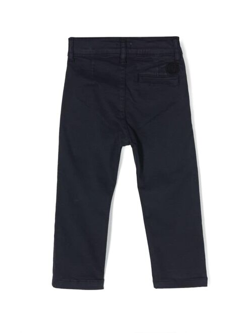 Patachou slim-cut cotton trousers