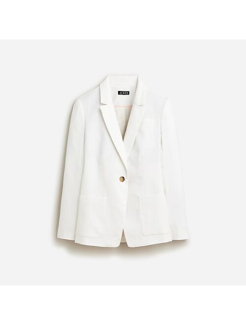 Helena blazer in stretch linen blend