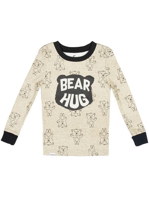 Licensed Character Boys 2-10 Free 2 Dream Bear Hug Top & Bottoms Pajama Set