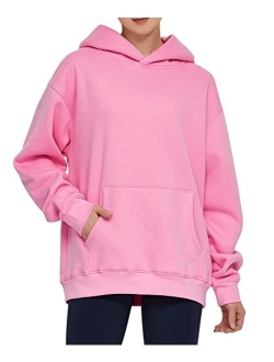 Women's Oversized Hoodie Loose fit Soft Fleece Pullover Hooded Sweatshirt With Pockets