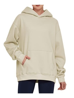 Women's Oversized Hoodie Loose fit Soft Fleece Pullover Hooded Sweatshirt With Pockets