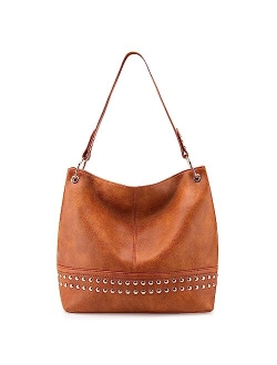 Hobo Bag Purses and Handbags for Women Top Handle Handbags with Pockets Zipper