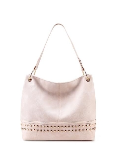 Hobo Bag Purses and Handbags for Women Top Handle Handbags with Pockets Zipper