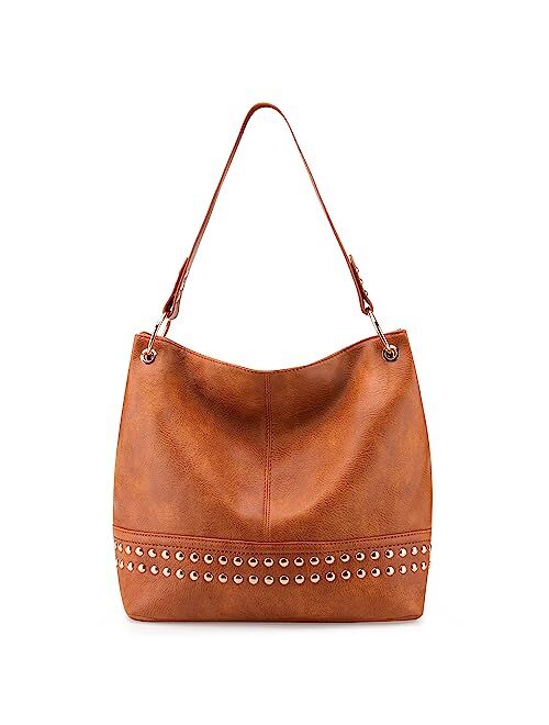 Montana West Hobo Bag Purses and Handbags for Women Top Handle Handbags with Pockets Zipper