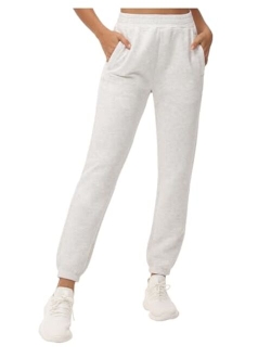 Women's Baggy Cinch Bottom Sweatpants Lightweight Workout Joggers Pants with Pockets