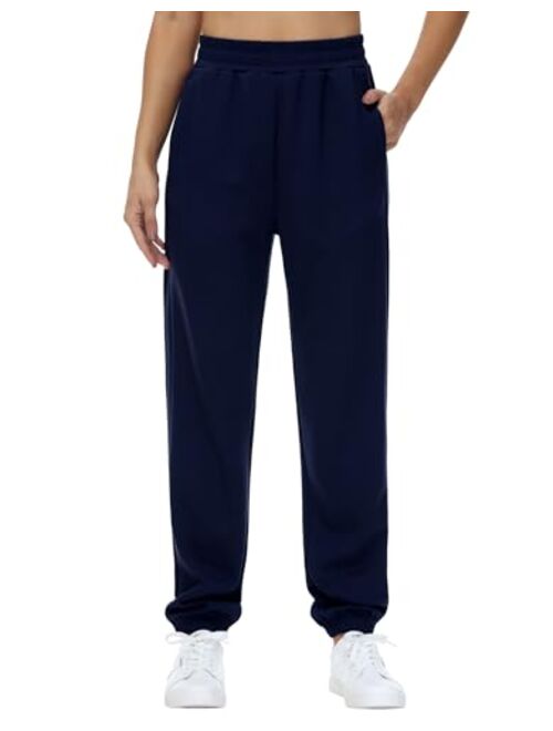 THE GYM PEOPLE Women's Baggy Cinch Bottom Sweatpants Lightweight Workout Joggers Pants with Pockets