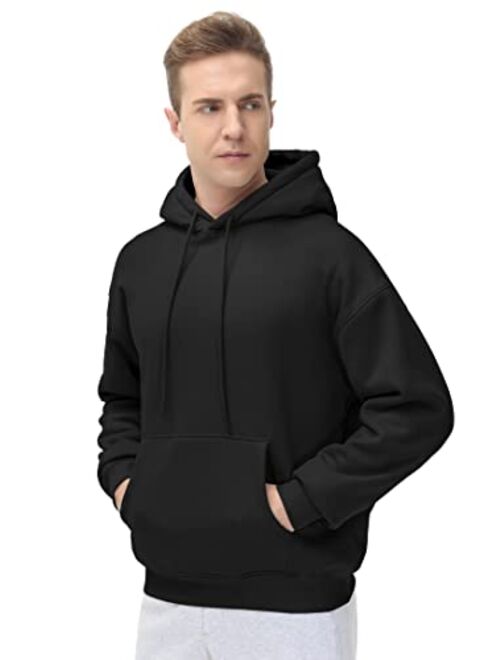 THE GYM PEOPLE Men's Fleece Pullover Hoodie Loose Fit Ultra Soft Hooded Sweatshirt With Pockets