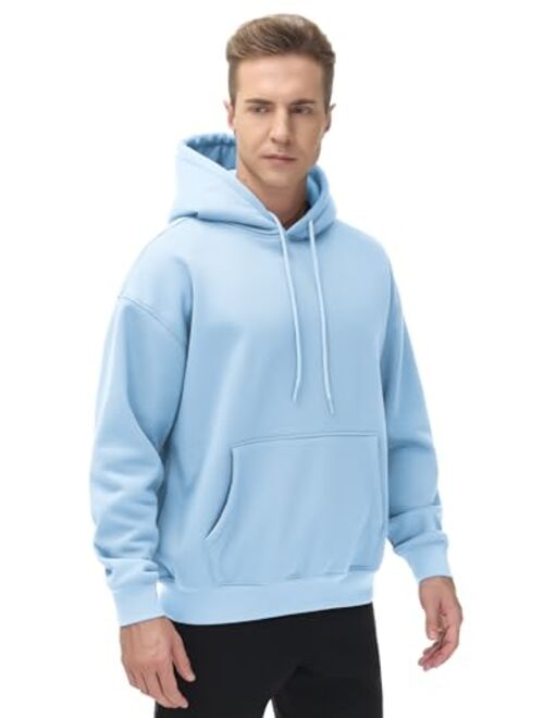 THE GYM PEOPLE Men's Fleece Pullover Hoodie Loose Fit Ultra Soft Hooded Sweatshirt With Pockets