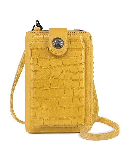 Montana West Small Crossbody Cell Phone Purses for Women Western Cell Phone Wallet Bags Purses and Handbags with Coin Pocket