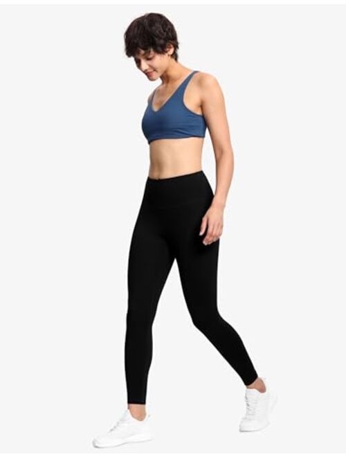 THE GYM PEOPLE Women's High Waist Workout Legging Soft Tummy Control Squat Proof Yoga Running Pants