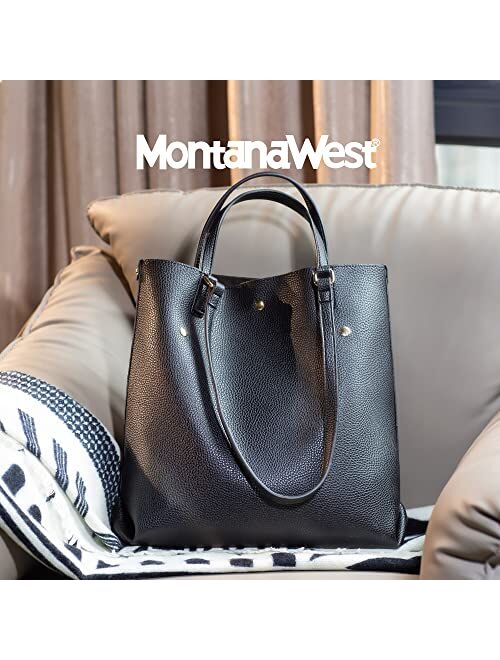 Montana West Tote Bag for Women Purses and Handbags Top Handle Satchel Bag Large Shoulder Handbag