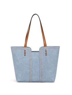 Tote Bag for Women Top Handle Satchel Purse Oversized Shoulder Handbag Hobo Bags