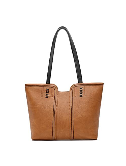 Montana West Tote Bag for Women Top Handle Satchel Purse Oversized Shoulder Handbag Hobo Bags