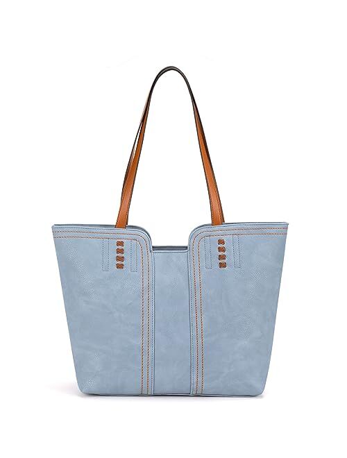 Montana West Tote Bag for Women Top Handle Satchel Purse Oversized Shoulder Handbag Hobo Bags