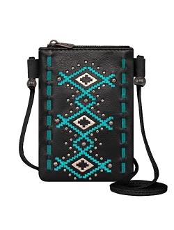 Crossbody Phone Purse for Women Western Designer Handbag with Strap