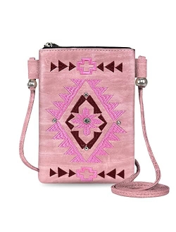 Crossbody Phone Purse for Women Western Designer Handbag with Strap