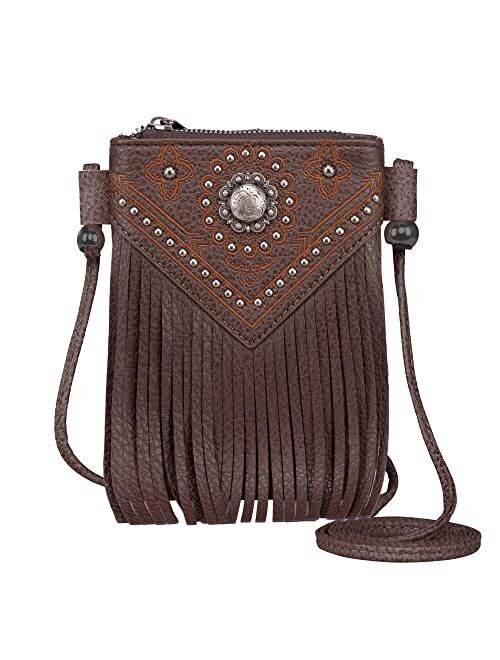 Montana West Crossbody Phone Purse for Women Western Designer Handbag with Strap