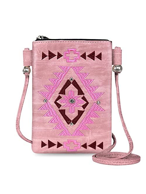 Montana West Crossbody Phone Purse for Women Western Designer Handbag with Strap