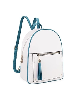 Small Backpack Purse for Women Anti Theft Backpack with Secured Zipper & Tassel