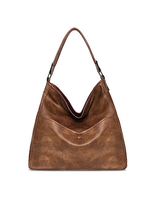 Montana West Hobo Purse for Women Large Shoulder Purses and Handbags Leather Shoulder Bags