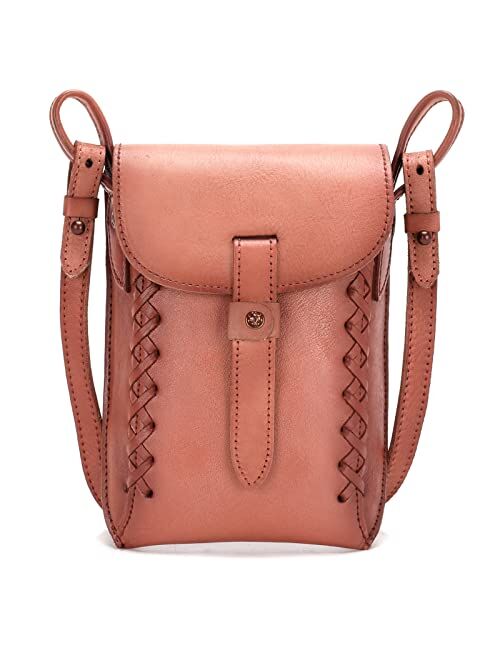 Montana West Crossbody Bags for Women Genuine Leather Cell Phone Purse Wallet Lightweight Shoulder Bag Travel Purse